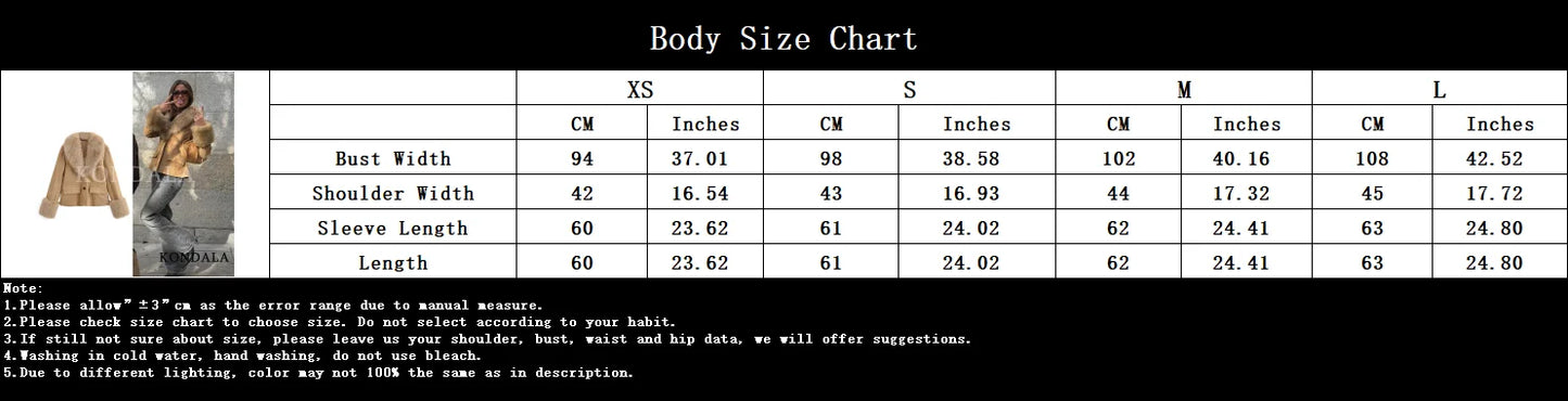 KONDALA Fall Fur Collar Suede Blazer Women's Elegant Buttons Slim Suit Jacket 2025 Autumn Fashion High Street Faux Fur Blazer