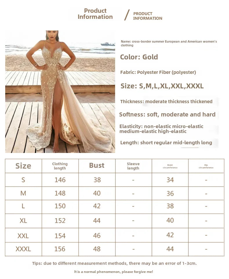 2024 Summer Cross-border Women's Clothing Dressebaytank Sleeveless Mesh Hollow Long Dress Fashionable European American Style - CRAVO ROSE