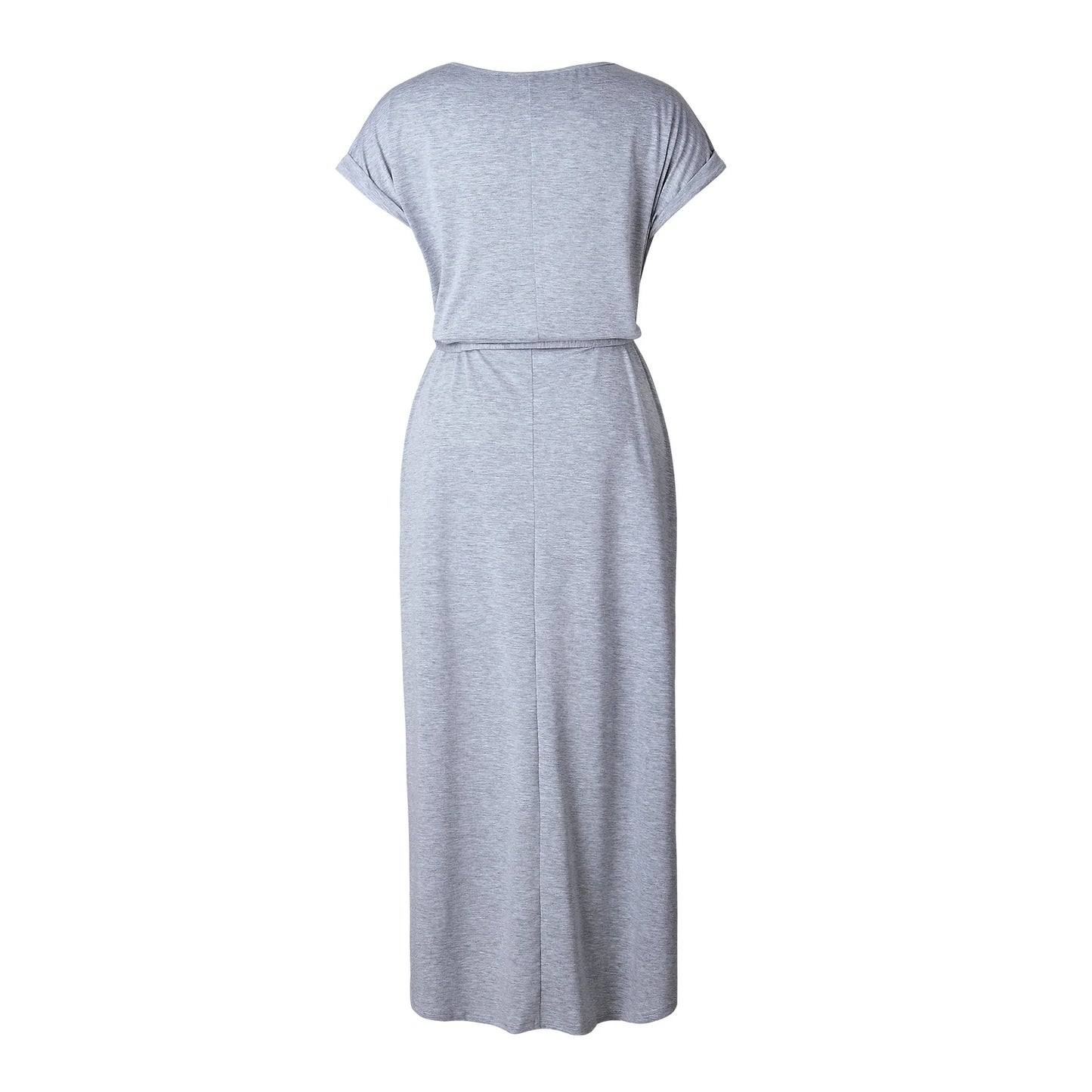 2023 Summer Beach Maxi Dress Women Floral Solid Short Sleeve Shirt Dress Casual Sexy Bandage Dress Robe Femme Vestidos Plus Size