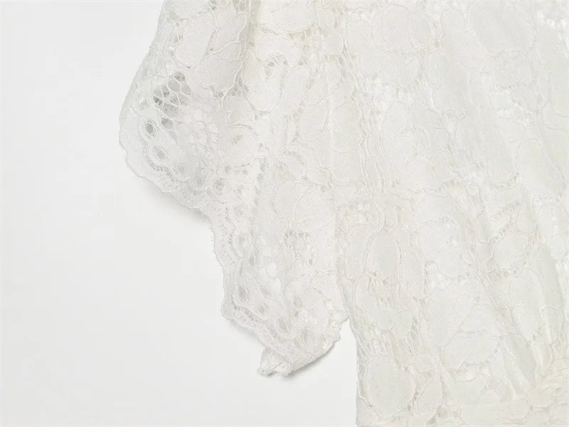Women's Dress 2026 Summer New Solid Color Short Sleeve V-neck Lace Waistband Long Dress Elegant and Stylish Fashionable