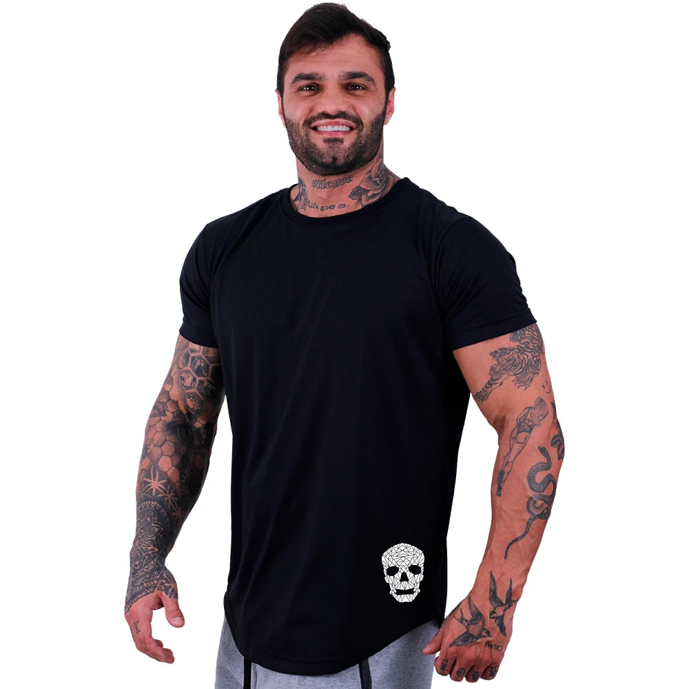 MXD Concept Printed Fitness Workout Fit Lonline T-Shirt