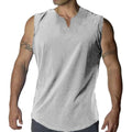 Regatas de ginástica sem mangas, camiseta básica leve, camiseta grande