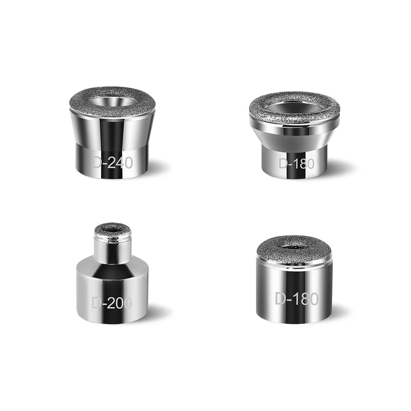 Máquina portátil de microdermoabrasão de diamante, dispositivo de peeling facial, esfoliação a vácuo, removedor de cravos com 4 pontas de peeling de diamante