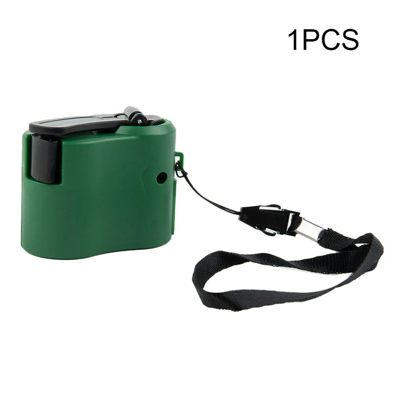 Carregador de manivela USB 1 peça, gerador manual, dínamo móvel, carregador de emergência, ferramenta portátil para atividades ao ar livre