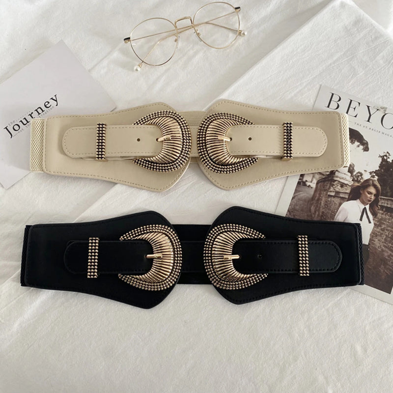 Stylish elastic waistband  Women's fashion belt cinturones para vestidos de mujer cinturón para mujer cinto cinturon