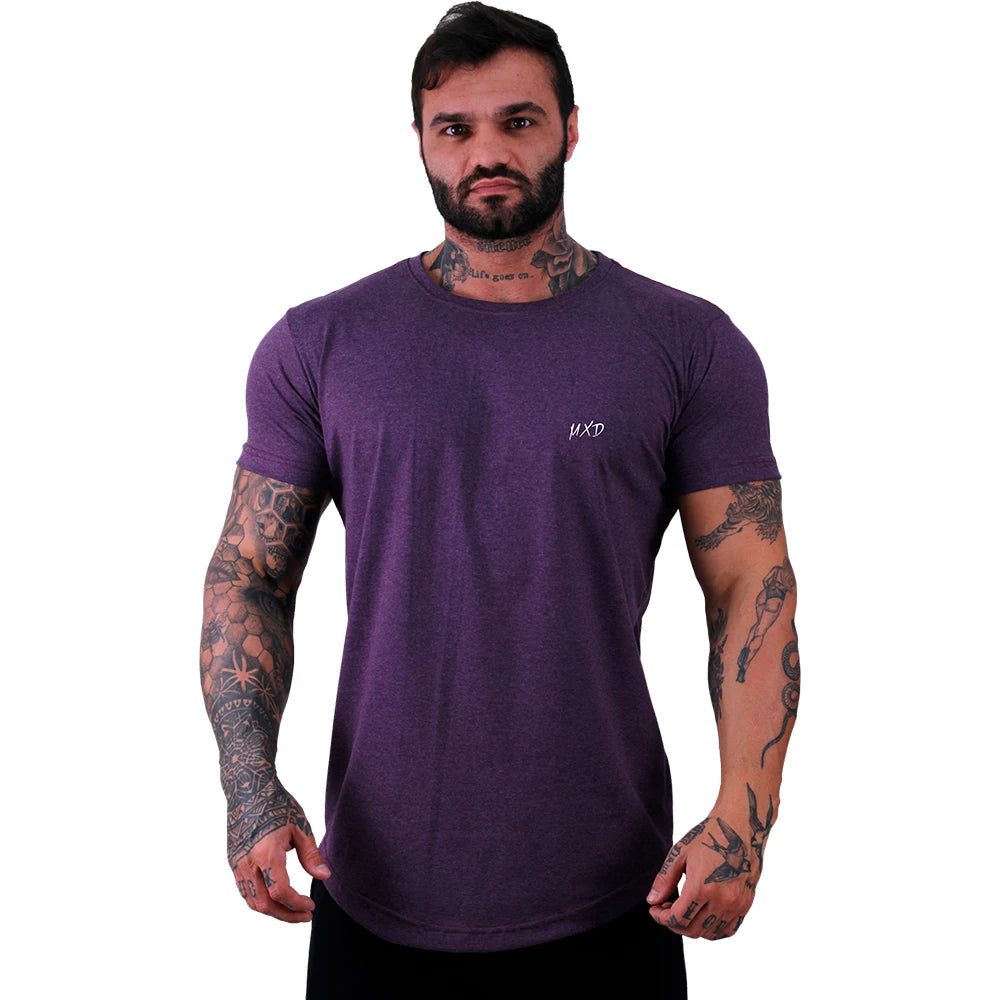 MXD Concept Printed Fitness Workout Fit Lonline T-Shirt