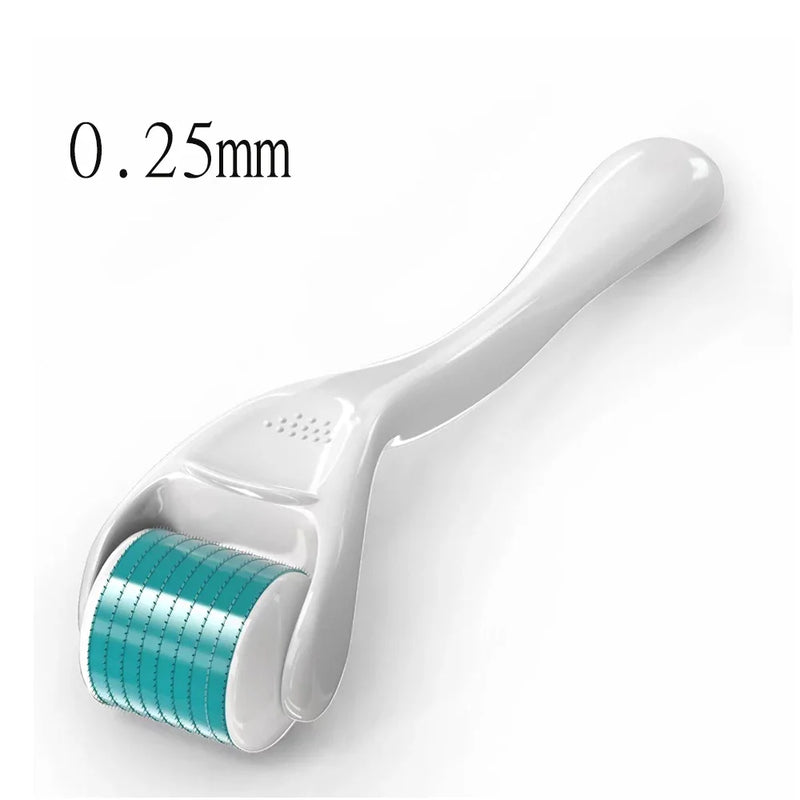 DRS 540 Sistema de Rolo Derma com Agulha Real Microagulha para Crescimento Capilar e Barba Tratamento Antiqueda de Cabelo Mesoterapia Facial