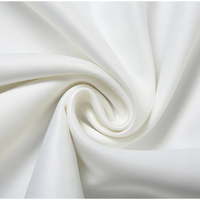 Conjuntos elegantes de renda e cetim com top e saia longa femininos, blusa justa e ombro de fora, robes femininos para festa de verão e noite