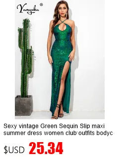 Vestidos longos Sexy preto sem costas lantejoulas maxi  elegante bodycon
