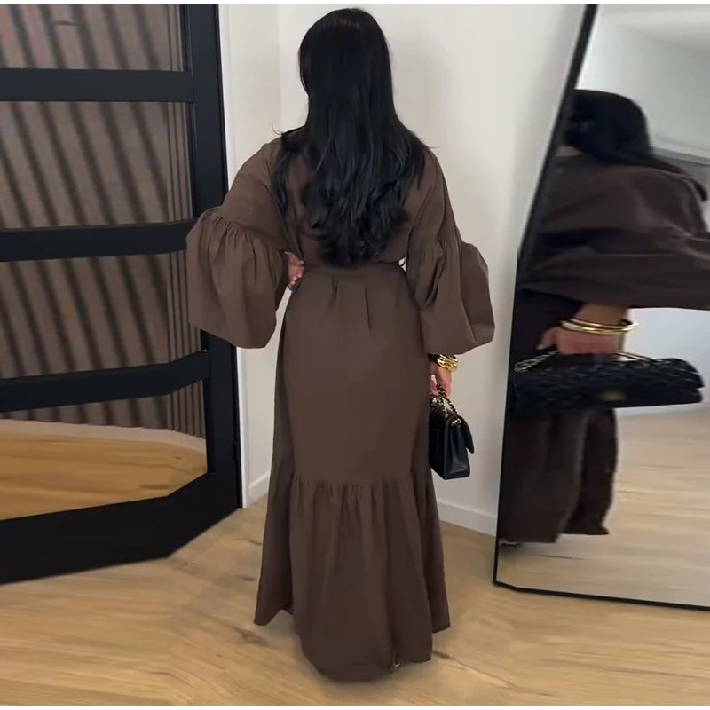 Lapel Short Sleeve Pocket Solid Color Shirt Pants Set Loose Fit Straight Leg Trouser 2026 Spring Casual Women Daily Outfit