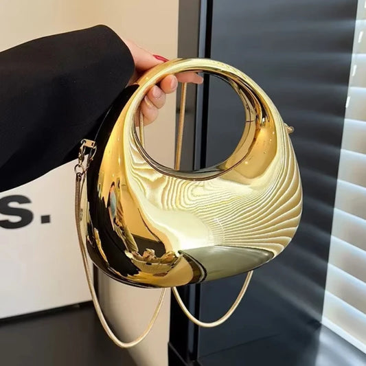 Bolsa Feminina de Ombro em Acrílico