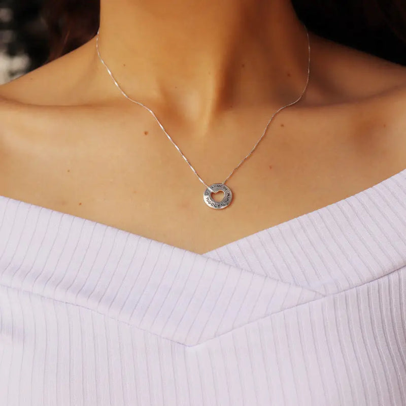 Women's Necklace All-Love Me-Free Pendant Protest