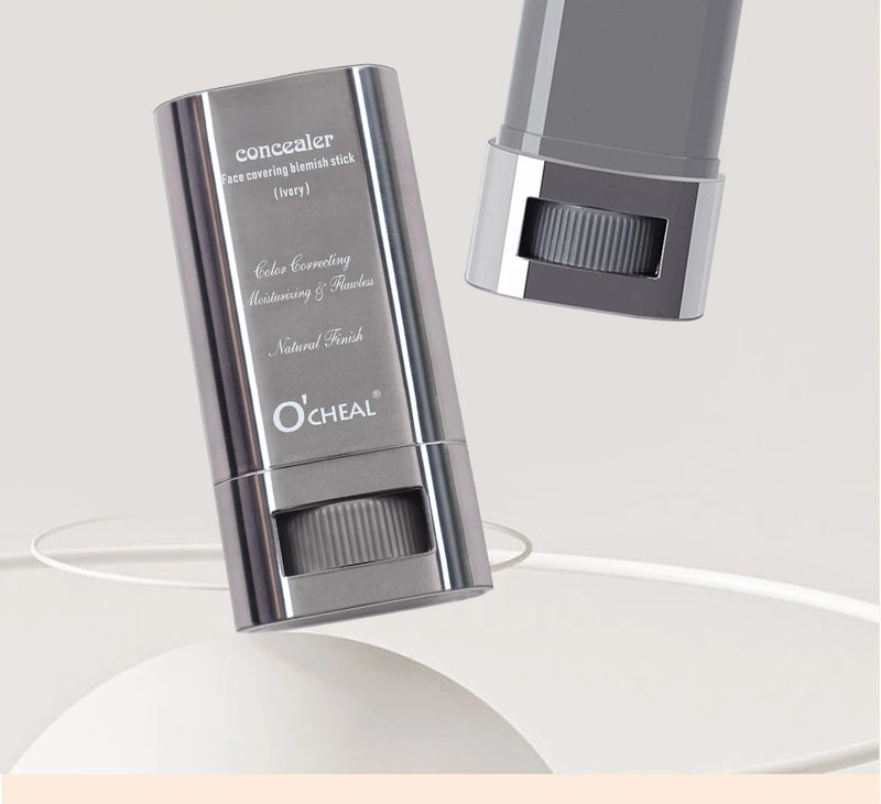 Ocheal Base Facial Contorno em Bastão Longa Duração Leve Iluminador em Bastão Corretivo Facial Contorno de Imperfeições Maquiagem de Beleza