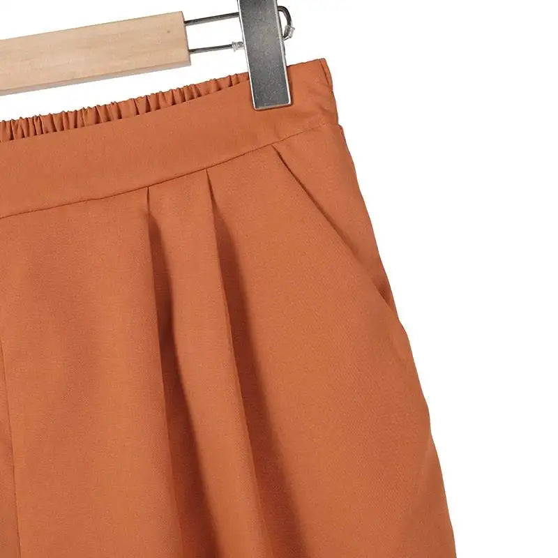 conjuntos de coletes casuais e calças elegante de 2 peças   calça de pernas largas