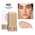 Base em bastão Balm Serum Boosted Skin Tint Base em bastão Suave Plumper Alta Cobertura Base Bronze para Viagem Make