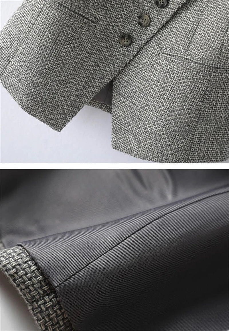 New Women's Suit Vest Coat 2024 Spring Autumn Comfortable Sleeveless Ladies Blazer Vest Versatile Lady Blazer Waistcoat Jacket