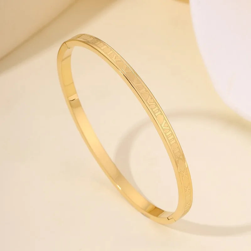ZAKOL New 5/1pcs Black Zircon Inlay Series Stainless Steel Bracelets for Women Men Fashion versatile Stacking Jewelry Gift