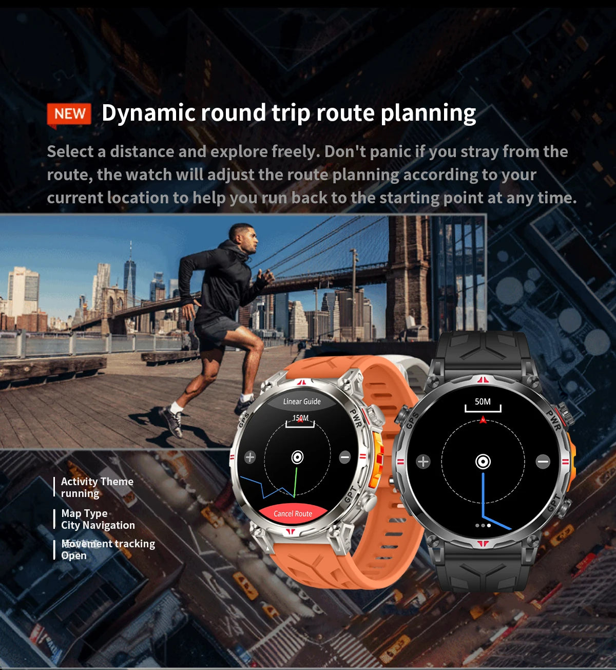 2025New Military T-Rex3 Ultra GPS SmartWatch Built in GPS Compass Altimeter Barometer 5ATM Waterproof 650mAh Sports Bracelet Men
