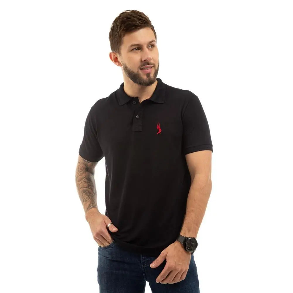 Kit 2 Shirt Men's Polo Shirt Casual Modern straight Style