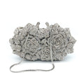 Crystal Wedding Bridal Evening Clutch Purse silvery/Gold Rhinestone Women's Dinner Party Purse Diamond Cocktail Handbags 2025