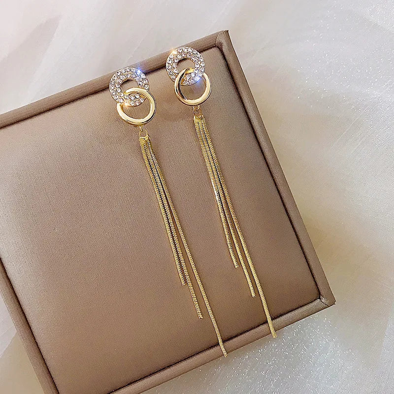 Vintage Red Heart Crystal Earrings For Women Cross Pendant Rhinestone Dangle Earring Jewelry Party Anniversary Gift Pendientes