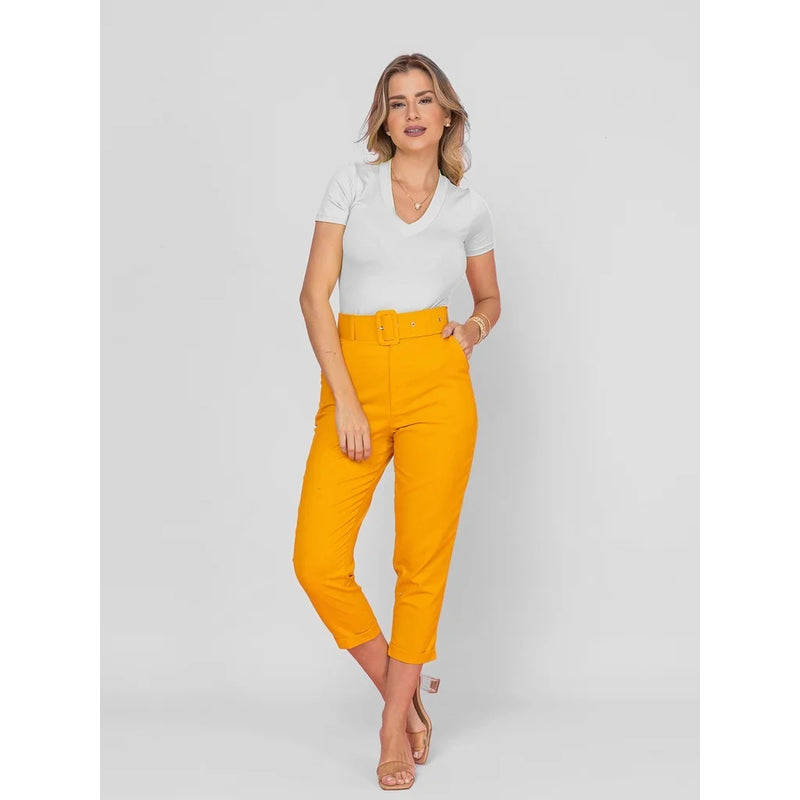 Women's Linen pants/dress pants/stitching details/stylish/Stripped/fashion trend/elegant/modern collection