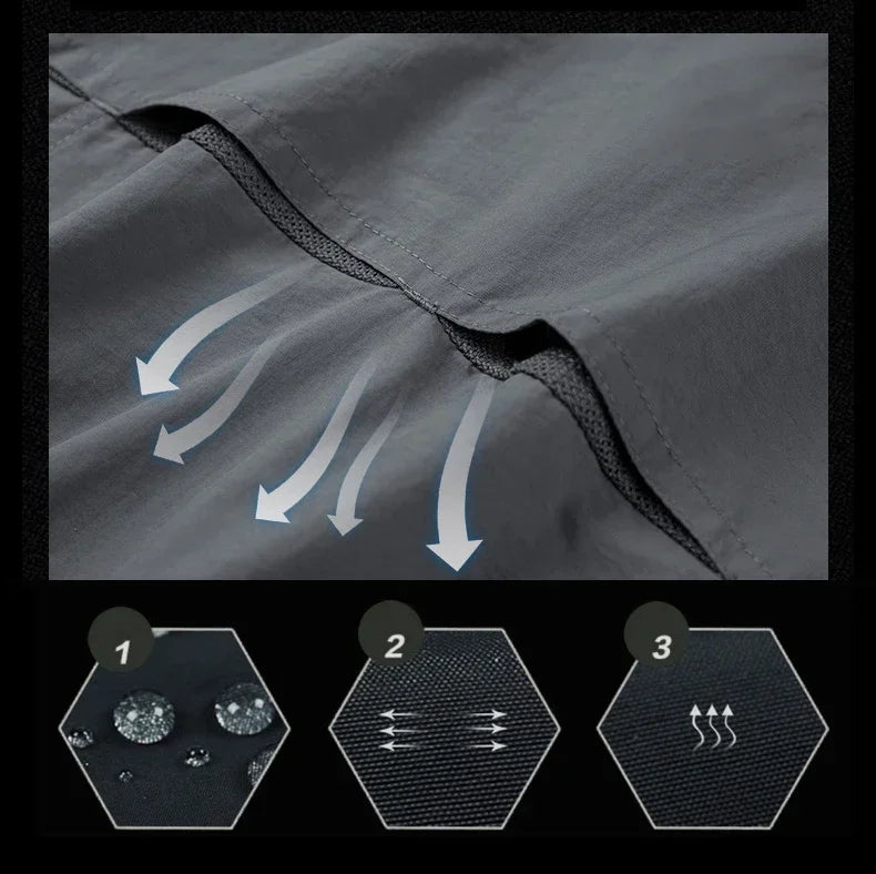 Lightweight Breathable shirt tactical multifunctional shirt outdoor long sleeved work shirt breathable sports sun protection