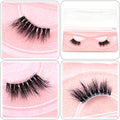 Cílios Visofree Mink Cílios Transparentes Cílios Postiços Transparentes Cílios Postiços Feitos à Mão Cílios Dramáticos Cílios Superiores
