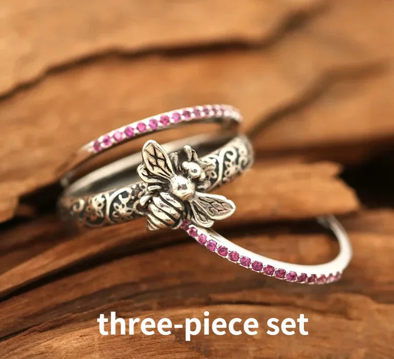 Exquisite Unique Spider Fog Finger Rings for women Shiny CZ Crystals Stone Animal  Rings Female Anel accessories gifts