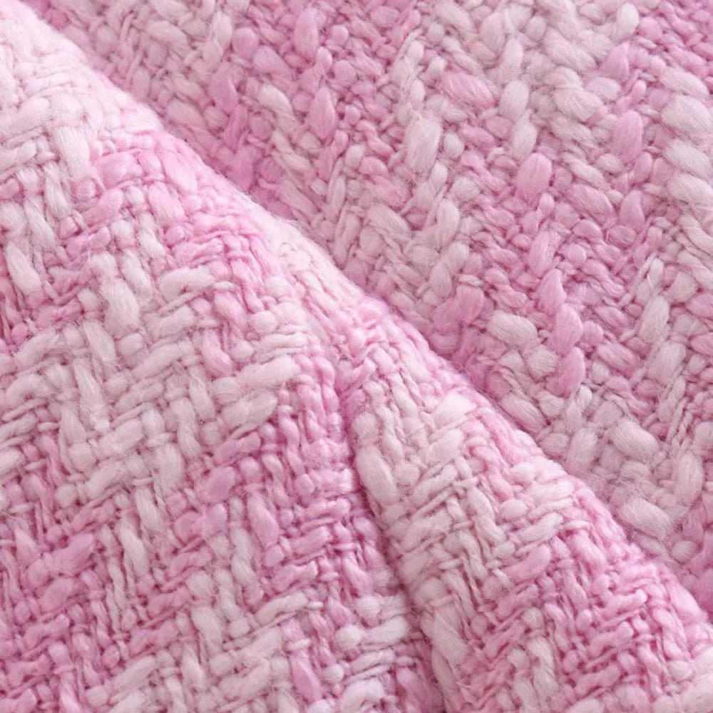 Conjunto de 2 peças de tweed Klacwaya, blazer chique, terno feminino, shorts, terno com shorts para mulheres, ternos femininos