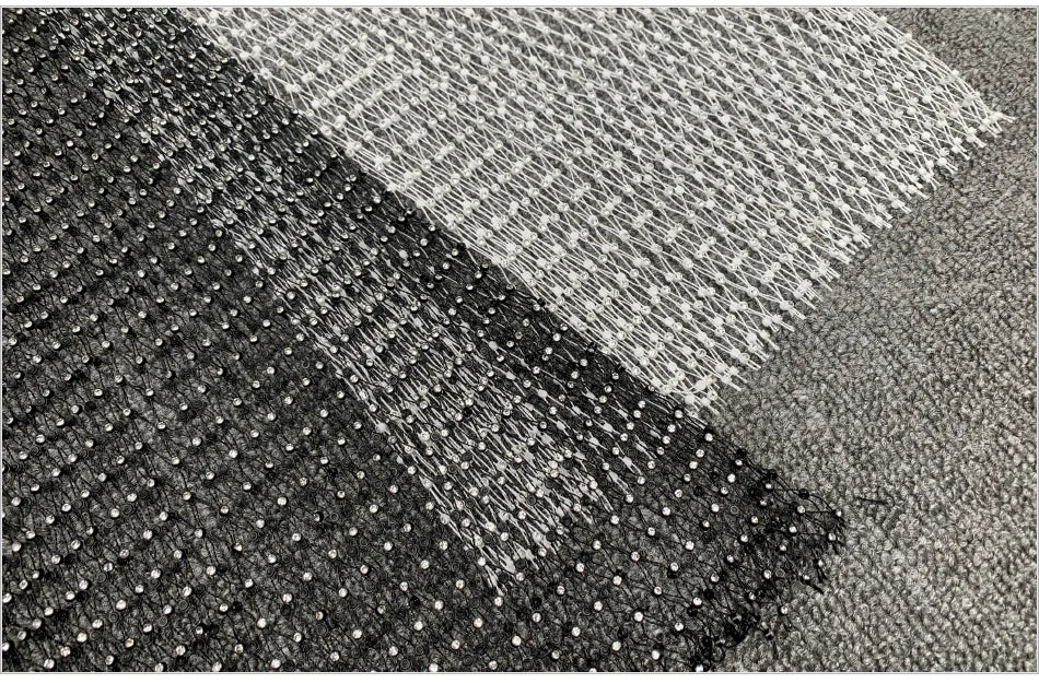 Sparkle Diamante Fishnet Wide Leg Trousers Crystal Mesh Flare Pants High Waisted Rhinestone Split Hem Leggings