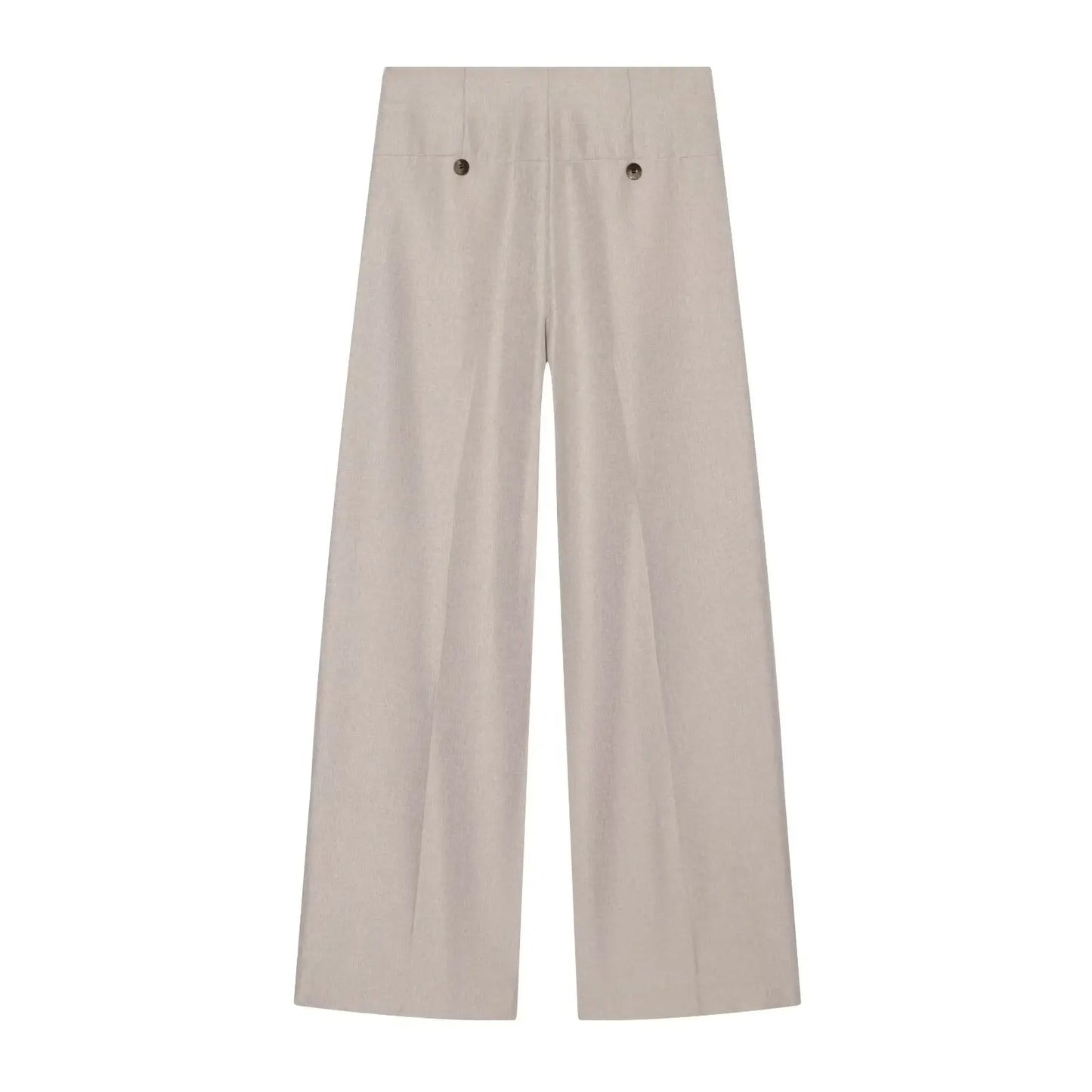 KONDALA Woman Commute Chic Pants Suit 2026 Trendy Spring Fall Elegant Simple Office Lady Set Button Slim-Waist Blazer,Long Pants