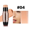 Corretivo em bastão com ponta dupla, leve, à prova d'água, duradouro, 8 opções de cores, cosméticos femininos