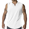 Regatas de ginástica sem mangas, camiseta básica leve, camiseta grande