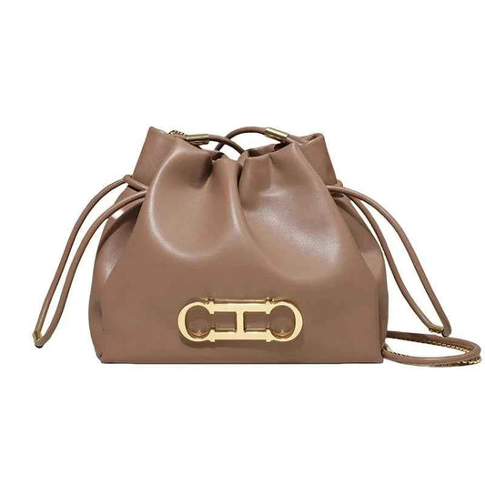 CH Fashionable Commuter Bag High-Quality Solid Color Design Women's Handbag 2026 Classic Style Everyday Women's Small Bag