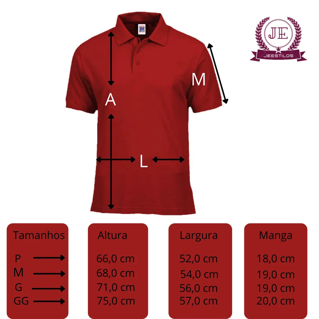Men's Polo Shirt Piqueta Uniform Company Logo