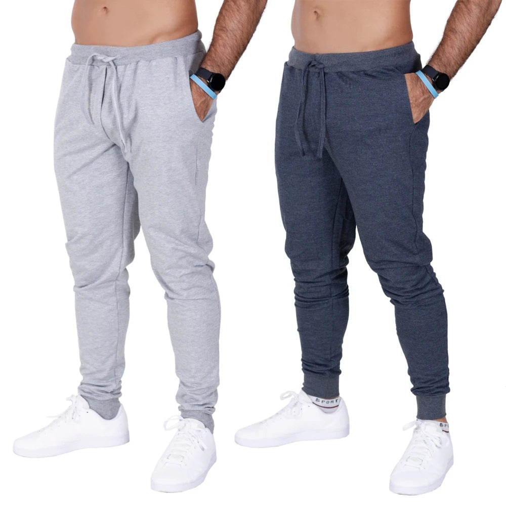2 Calça Kit Bolso Masculino Fristyle Moletom Adulto Fitness Urbano Moda Casual Esportes Treino