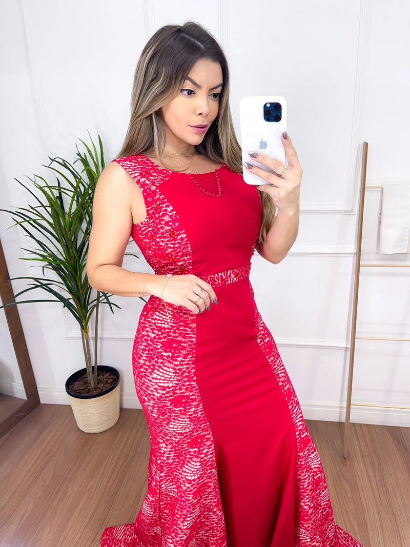 Women's Clothing/Dress/Long/Party/Grip/Bare Coast/Mermaid Model // EM8191-44