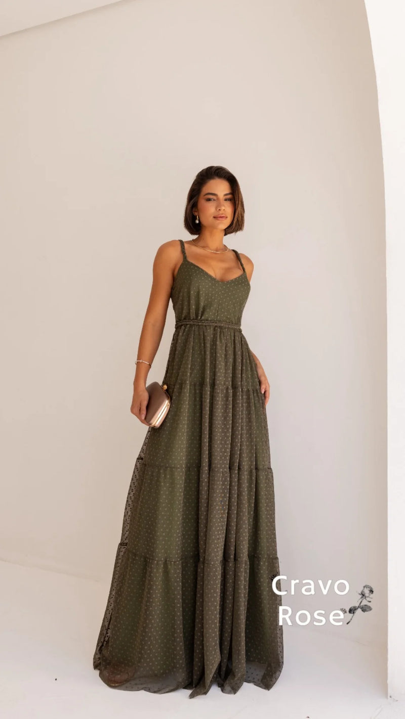 Vestidos nacionais longos